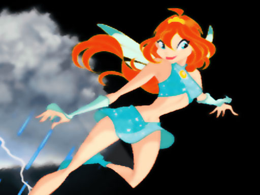 Çiçekli gökyüzünde macera